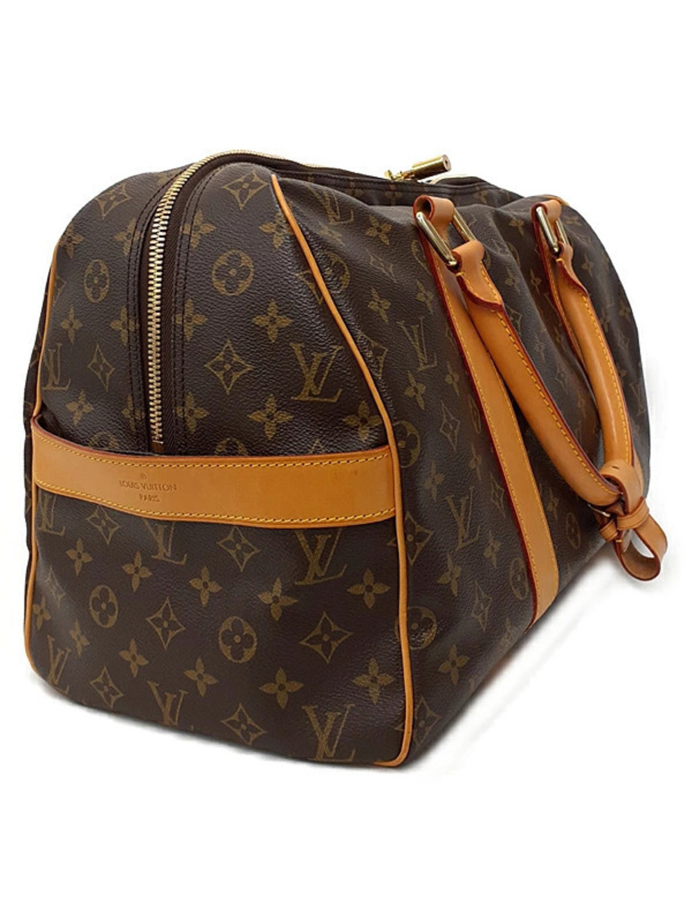 Louis Vuitton Carryall Boston Monogram Bag Brown